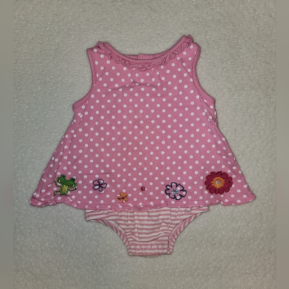 10 Piece Baby Girl Clothes Size 3 Months 6 Pants 2 Shorts 2 Tops - Picture 7 of 12